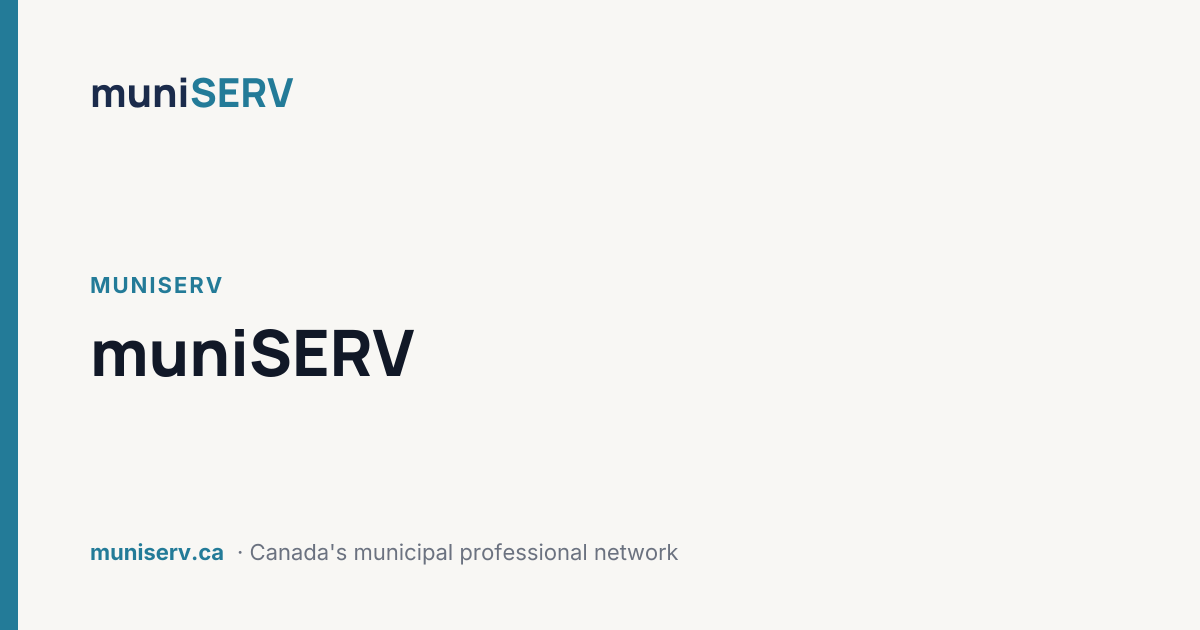 Business Systems Analyst-C1425 · London, City of | muniSERV